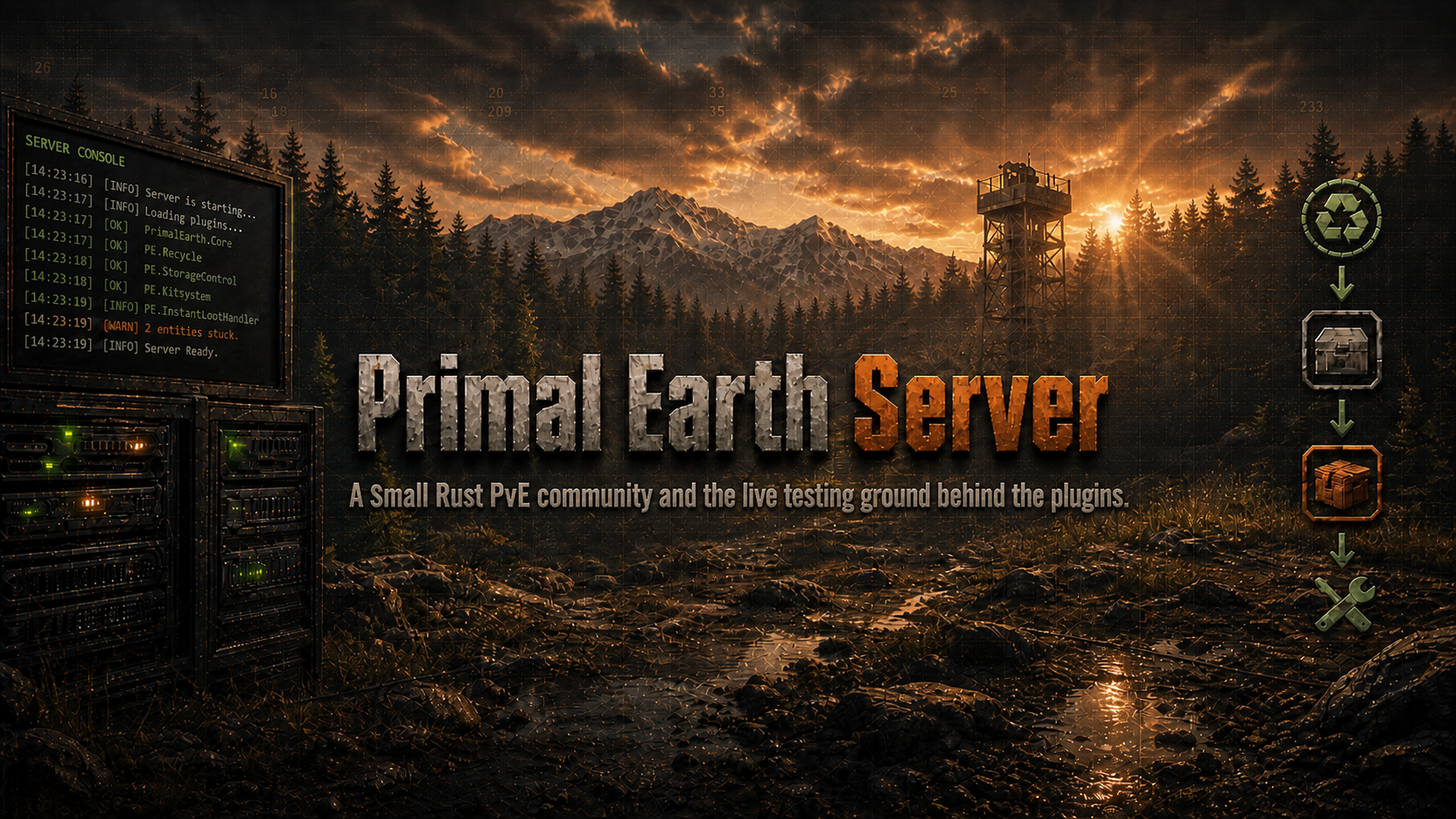 Primal Earth Server banner